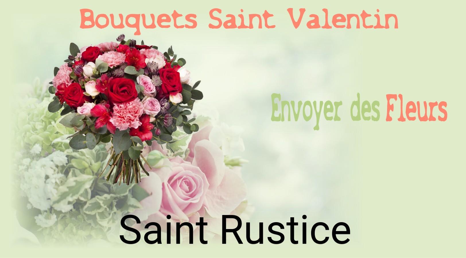 Roses de Saint-Valentin livrées à Saint-Rustice